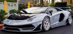 �~�j�J�[�@1/18�@�����{���M�[�j �A���F���^�h�[���@LBWORKS�@�V���o�[�F�@����@1/18 Lamborghini Aventador SVJ LB Works (Silver)�@VIP Scale Models�y����\�񏤕i�z
