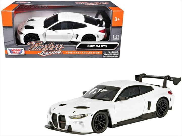 楽天市場】ミニカー 1/24 Motormax BMW M4 GT3 白色 限定品 BMW M4 GT3 