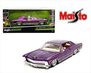 �~�j�J�[�@1/24�@maisto�@1965�@�r���C�b�N�E���r�G���@���[���C�_�[�@�p�[�v�����^�F�@1965 Buick Riviera Lowrider Low Rider�y����\�񏤕i�z