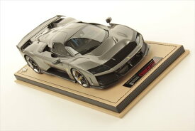 1/18　フェラーリ ミニカー　フェラーリ F80　2024 ガンメタ色　ブラゴ　 MR-MODELS　FERRARI　F80　2024　CON　VETRINA　　49台限定予約商品