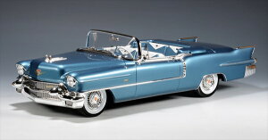 ミニカー 1/18 1956 キャデラック エルドラド ガブリオレ 幌オープン状態 バハマブルー色 STAMPMODELS-S CADILLAC ELDORADO BIARRITZ CABRIOLET OPEN 1956 予約商品