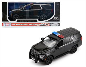 �~�j�J�[�@1/24�@ 2025�@�V�{���[�E�^�z�@���F�@SUV�~�j�J�[�@�p�g�J�[�i�|���X�o�[�W�����ύX�p�A�N�Z�T���[�t���j2025 Chevrolet Tahoe Police Pursuit Vehicle�@MOTORMAX�y�\�񏤕i�z