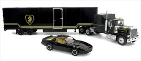 ミニカー　1/43 ナイトライダー　KITT　+ナイト財団のGMCトレーラー　予約商品