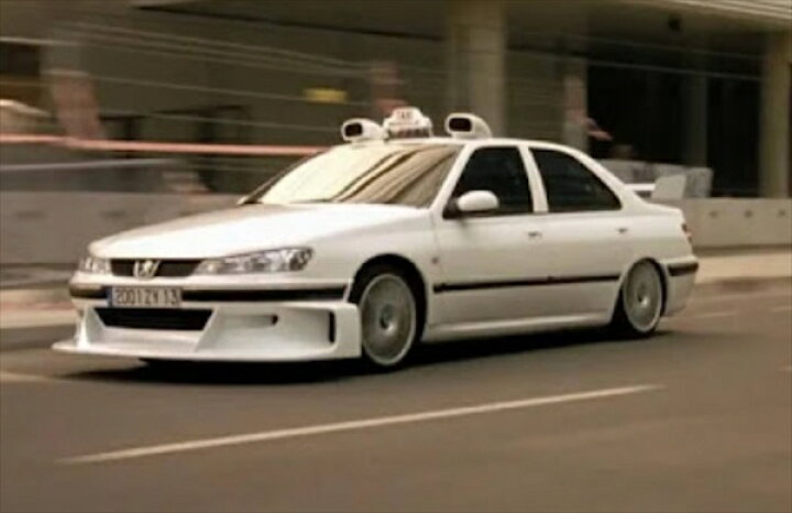 楽天市場】ミニカー 1/43 映画「タクシー」プジョー 406 特別仕様車 