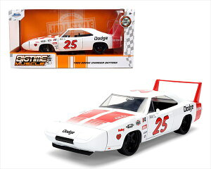 �~�j�J�[�@1/24�@JadaTOYS�@ 1969 �_�b�W�E�`���[�W���[�E�f�C�g�i�@��25�@���F�@1969 Dodge Charger Daytona #33�@���C���h�X�s�[�h�y�\�񏤕i�z