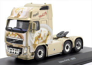 �~�j�J�[�@1/43�@�{���{ �@�g���[���[�g���b�N�@�uMOON HOWLER�v VOLVO - FH16 TRACTOR TRUCK 3-ASSI 2003�@EDICOLA�y�\�񏤕i�z