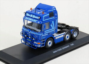 �~�j�J�[�@1/43�@MAN�@�g���[���[�g���b�N�@�@MAN - F2000 TRACTOR TRUCK 3-ASSI GERMANY 1995 �@EDICOLA�y�\�񏤕i�z