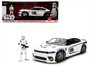 �~�j�J�[�@�X�^�[�E�H�[�Y�@�X�g�[���g���[�p�[�@�Ɓ@�_�b�W�`���[�W���[�@Star Wars Stormtrooper and 2021 Dodge Charger SRT Hellcat�@�X�g�[���g���[�p�[�d�l�y�\�񏤕i�z