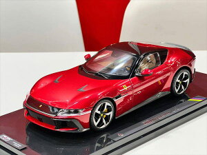 1/18�@�t�F���[�� �~�j�J�[�@�t�F���[�� �@Ferrari 12Cilindri�@�ԃ��^�F�@�@FERRARI - 12 CILINDRI V12 830cv 2024 �@POLISTIL�@����\�񏤕i