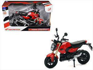 �~�j�J�[ 1/12 �z���_�@�z���_�E�O�����@�o�C�N�@�ԐF�@Honda GROM�@NEWRAY�y�\�񏤕i�z