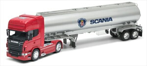 �~�j�J�[�@1/32�@�X�J�j�A�@�g���[���[�g���b�N�@��/��F�@SCANIA - R730 V8 TANKER TRUCK 2011 �@WELLY�y�\�񏤕i�z