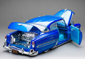 �~�j�J�[�@1/18�@1954�@�V�{���[�@�x���G�A�@���[���C�_�[�@�u���[���^�@CHEVROLET - BEL AIR COUPE HARD-TOP LOWRIDER 1954�@Lowriders�@SUNSTAR�y����\�񏤕i�z