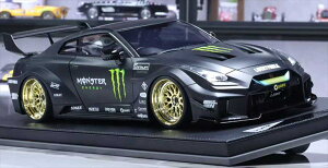�~�j�J�[�@1/12�@GTR�@R35�@���F�@����20�����@�X�J�C���C��GTR�@1/12 Ivy Nissan Skyline GT-R GTR R35 LB-Silhouette Works GT 35GT-RR (Black Monster)�y�\�񏤕i�z
