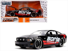 1/24　JadaTOYS☆2010　フォード・マスタング　GT　Bourla　黒　エレノア　【予約商品】