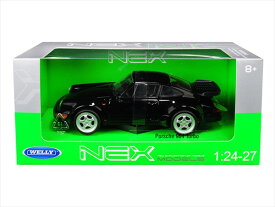 ミニカー■WELLY■1/24　1974　ポルシェ　964　ターボ　黒色　Welly 1:24 W/B - Porsche 964 Turbo 【予約商品】