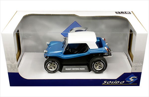 ミニカー Solido ☆1/18　デューン・バギー　ワーゲンバギー　青　Meyers Manx Buggy Convertible |  HOTTOYS　ホットトイズ