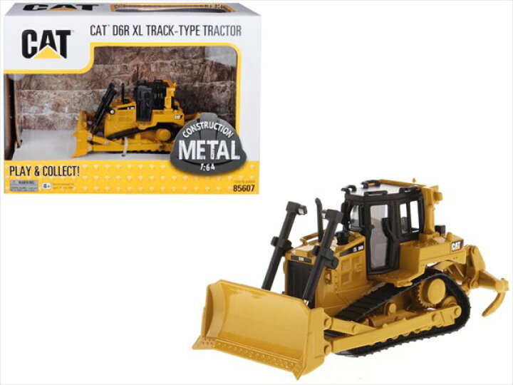 楽天市場 1 64 Cat ブルドーザー D6r Track Type Tractor 予約商品 Hottoys ホットトイズ