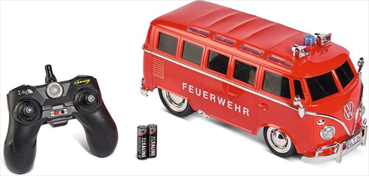 楽天市場】ラジコン 1/14 CARSON ワーゲンバス 消防車 予約商品 