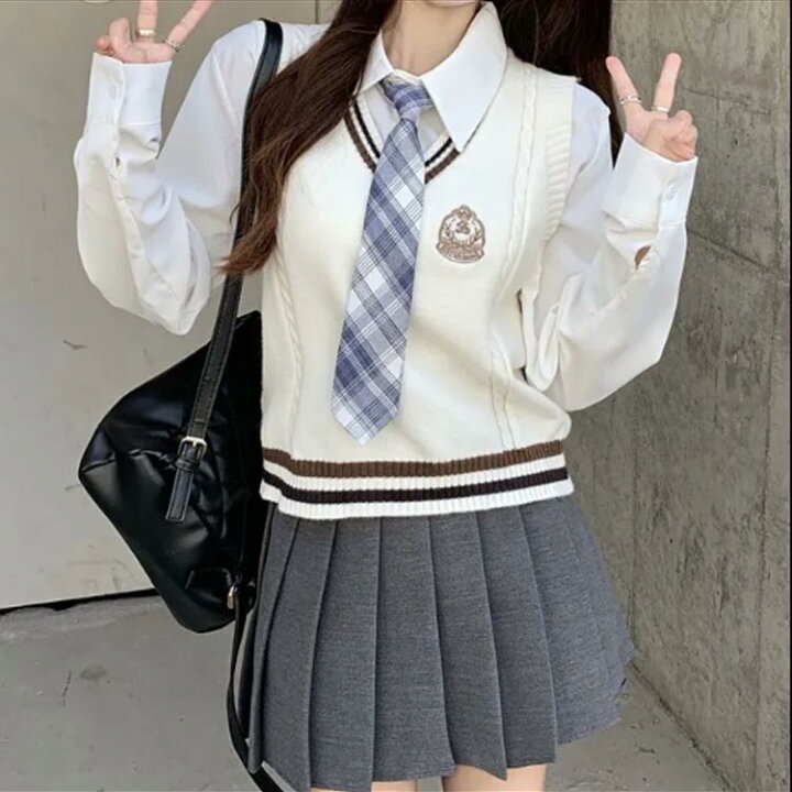 楽天市場】 上下セット 女の子 4点セット JK制服 制服 仮装 スクール 4 