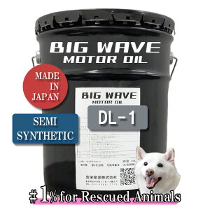 BIGWAVE MOTOR OIL DL-1 20L 5W-30  rbOEF[u [^[IC GWIC