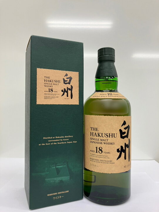 楽天市場】サントリー白州18年 43% シングルモルトウイスキー 旧箱 