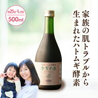 発芽の恵 はつがのめぐみ 500ml ＜オール国産の発芽ハトムギ酵素＞ 国立大学共同研究 5000種超 ポリフェ…