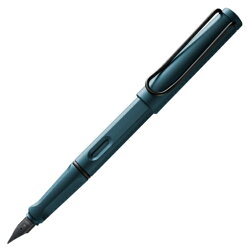限定品LAMYラミーサファリペトロール万年筆EF先L24PE-EF