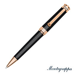 MONTEGRAPPA(モンテグラッパ)ネロウーノネロウーノリネアレッドゴールドボールペンISNRCBAC【smtb-KD】