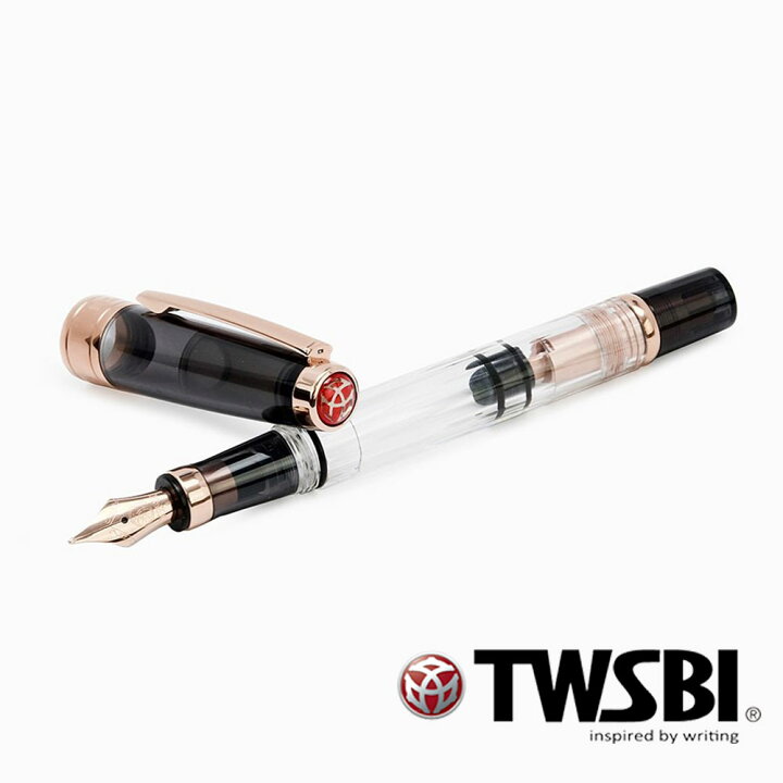 楽天市場】TWSBI ツイスビー 万年筆 ダイヤモンド580 スモーク ローズ 