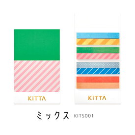 【キングジム】マスキングテープ　KITTA（キッタ）SLIM　デザイン　雑貨