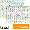 送料無料 どこでも学習館 小学ニ年生 漢字表 A3 ユポ紙 2枚 防水 お風呂ポスター 漢字 表 2年生 小学2年生プレゼント …