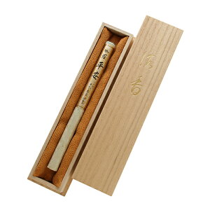 伽羅平安 長寸1把入 日本香堂 高級線香 最高級香木 高級品沈香、伽羅 箱入り ご贈答お線香 高級品ギフト 送料無料