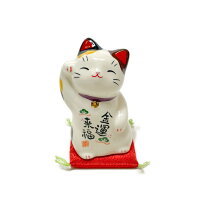 楽天市場】三毛猫 招き猫（インテリア・寝具・収納）の通販