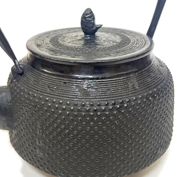 楽天市場】南部鉄器 鉄瓶 大徳寺型 霰 1.9リットル 伝統工芸品 日本製 