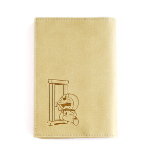 ドラえもんブックカバー どこでもドア 文庫本サイズのブックカバー 厚さ調整可能 合皮素材 型押しイラスト 文庫本対応サイズ ドラえもん好きな方への贈り物に 読書好きな方へ