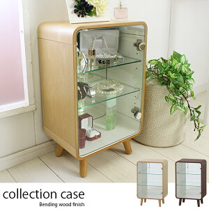 お気に入りをディスプレイ ガラス コレクションケース 小さい ガラス キャビネット 木製 コレクションラック 卓上 激安 安い コレクションボード 飾り棚 ガラス扉付き 背面ミラー おしゃれ