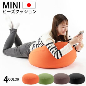 全身スッポリ ミニ ビーズクッション 55×20 日本製 洗える カバー付き 小さい 小さめ 洗濯 おしゃれ もこもこ マイクロビーズ 発泡スチロール 小型