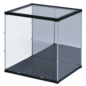 【 背面ミラー 】 フィギュアケース 大型 コレクションケース アクリルケース uvカット 横長 ショーケース フィギュア 飾る 収納 ディスプレイ 積み重ね 透明 J-STAGE マックス