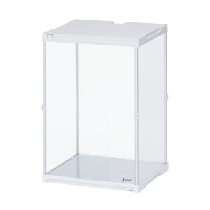 【30日★40枚★5%OFFクーポン】 【 底面ミラー 】 フィギュアケース uvカット コレクションケース 積み重ね アクリル クリア ディスプレイ 飾る 収納 ボックス 人形ケース ショーケース 展示ケ