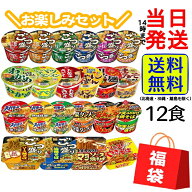 【 福袋 】大盛り カップラーメン 12種12個 詰め合わせセット【 送料無料 】 大盛り ビッグサイズ カップ…