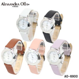 Alessandra Olla レディース腕時計 AO-6900 [アレサンドラオーラ 腕時計 ファッション h-r]※代金引換不可※北海道、沖縄、離島への配送不可