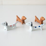 【最大1000円OFF】sen ダックスフントの箸置き【犬 いぬ わんこ ダックスフンド 京千 作家 和食器 箸置き…
