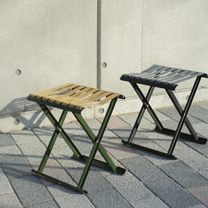 yő1000~OFFzamabro ܂肽݃`FA FOLDING BELT STOOL y֎q ω׏d150kg AEghApi A}u Lv K[fjO x_z