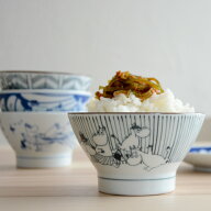 【最大1000円OFF】ムーミン アマブロ SOMETSUKE CHAWAN 染付 ご飯茶碗 有田焼 波佐見焼【かわいい 茶わん…