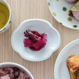 九谷青窯　白磁 モッコ皿（小）【木瓜皿 もっこ皿 九谷青窯 九谷焼 くたにせいよう】