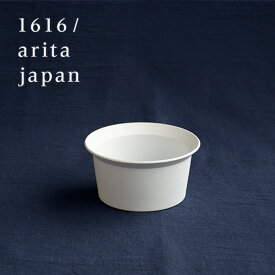 【最大1000円OFF】1616/arita japan TY ラウンドボウル120／グレー（オーブン対応）【イチロクイチロク アリタジャパン 有田焼 柳原照弘 おしゃれ オシャレ 皿 食器 モダン デザイナー 中鉢 和食器 サラダ スープ シリアル ギフト 煮物 グラタン】