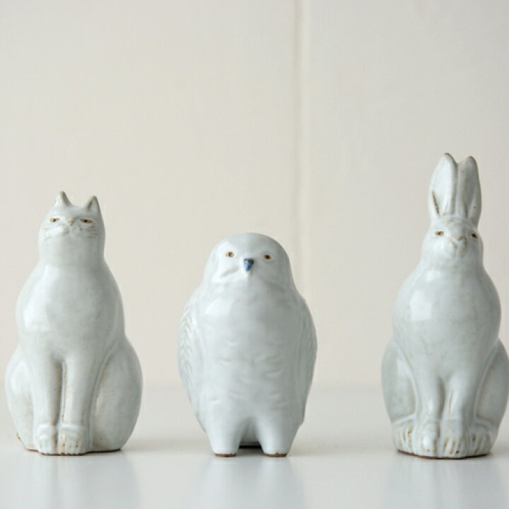 楽天市場】【最大1000円OFF】sen 動物の置物【うさぎ ウサギ ふくろう 