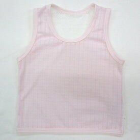 ◇日本製◇夏用 背中が メッシュ タンクトップ Tシャツ 綿100%　サイズ 80cm　90cm インナーシャツ キッズ 男の子 女の子 新生児 春夏 ベビー タンクトップ肌着 メッシュ 使用 新生児 ランニング 肌着 春 夏 赤ちゃん 袖なし ノースリ 80 90 背中メッシュ 汗疹 あせも対策