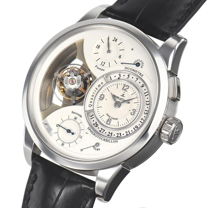 楽天市場 ジャガールクルト Jaeger Lecoultre デュオメトル スフィロトゥールビヨン 世界限定75本 Q 中古 メンズ 腕時計 送料無料 宝石広場
