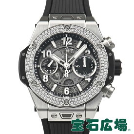 【最大30000円OFFクーポン4/14(日)20時開始】ウブロ HUBLOT ビッグバン ウニコ チタニウム ダイヤモンド 441.NX.1171.RX.1104【新品】メンズ 腕時計 送料無料